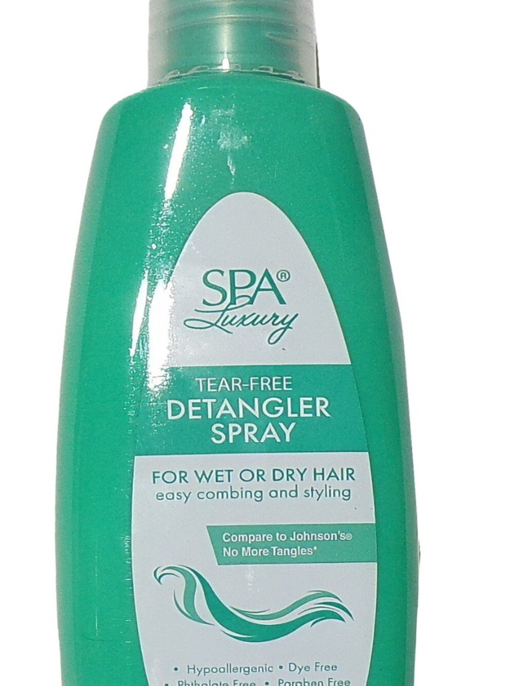 Spa Luxury Tear-Free Detangler Spray Hair Detangling 8 fl. oz